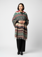 Châle en laine de Yack – Tissé à la main 🌸 provenant du cachemire