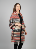 Châle en laine de Yack – Tissé à la main 🌸 provenant du cachemire