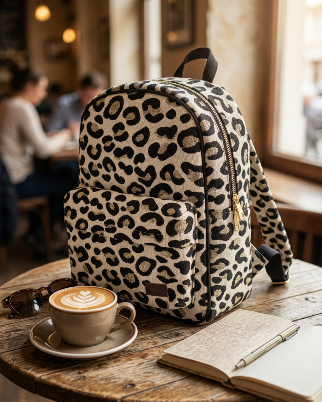 Sac à Dos leopard Imperméable Élégant & Grande Capacité