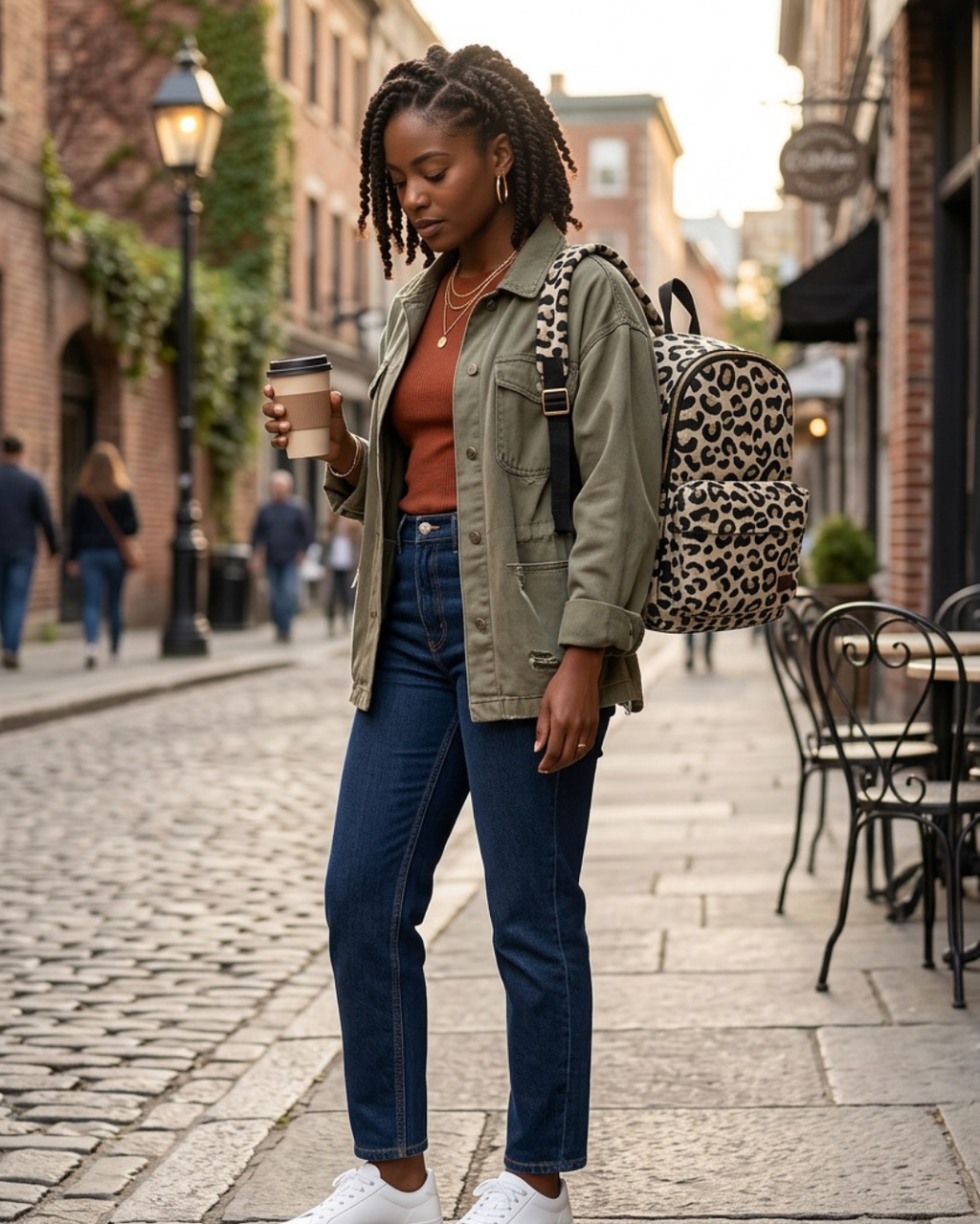 Sac à Dos leopard Imperméable Élégant & Grande Capacité