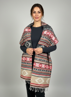 Châle en laine de Yack – Tissé à la main 🌸 provenant du cachemire