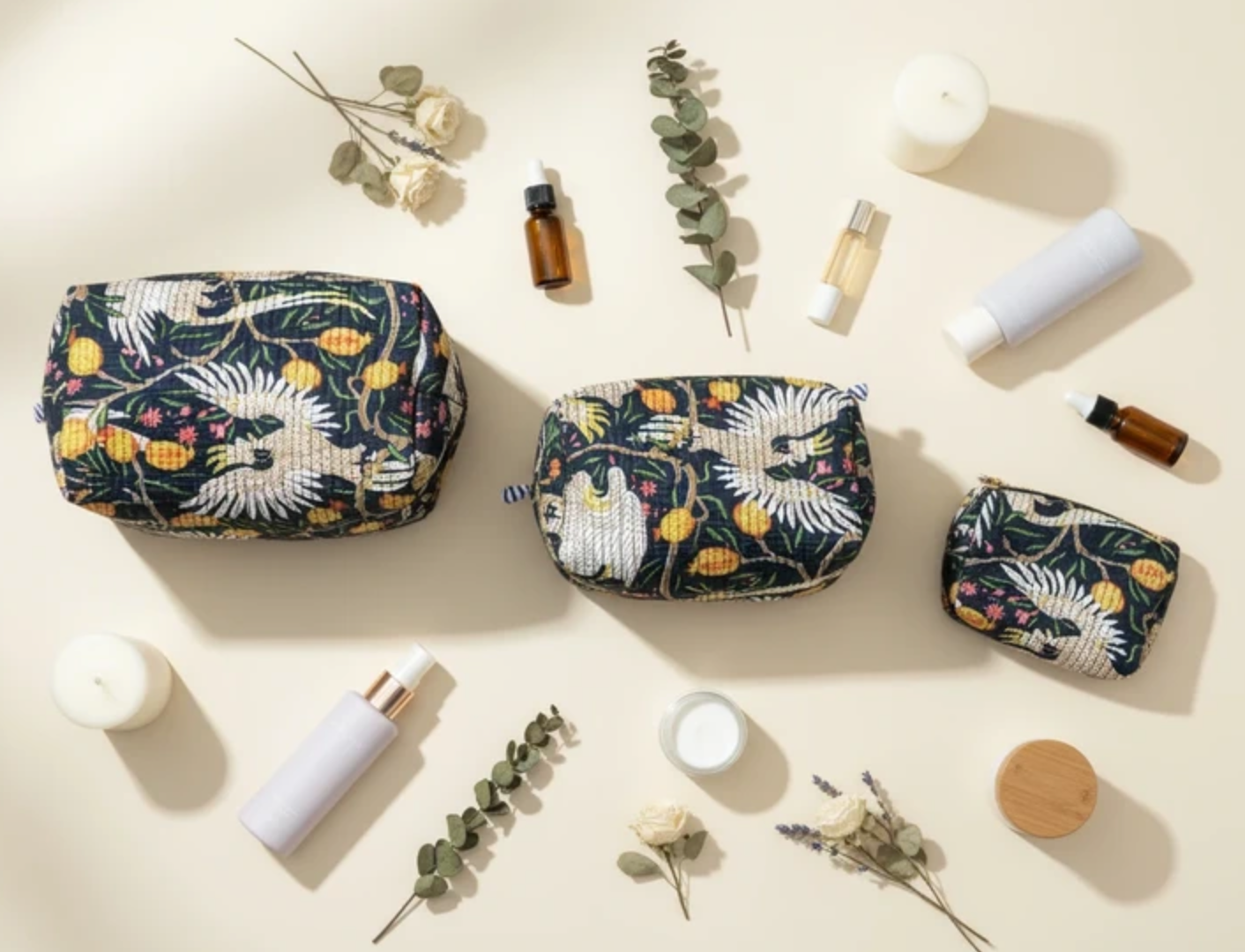 Kit 3 trousses de différentes tailles  – Design Animal