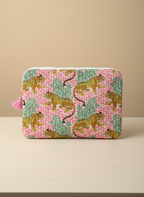 🧑‍💻 Housse d’ordinateur | Coton matelassé & intérieur imperméable