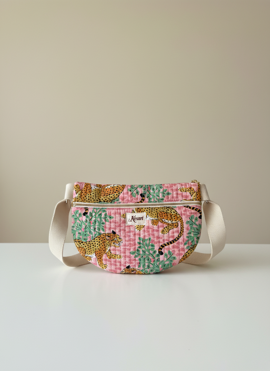 Sacoche originale en coton matelassé – Motifs original