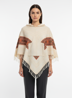 Poncho en Laine de Yack du Cachemire – Tissé à la Main