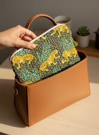 🧑‍💻 Housse d’ordinateur | Coton matelassé & intérieur imperméable