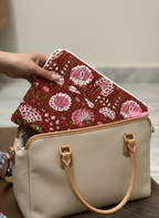 🧑‍💻 Housse d’ordinateur | Coton matelassé & intérieur imperméable