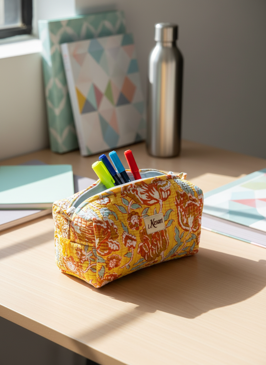 Trousse à crayons originale – Motifs uniques et colorés