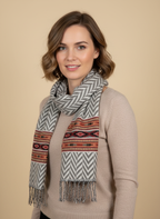 Écharpe en laine de YACK – Provenant du Cachemir 🌸