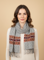 Écharpe en laine de YACK – Provenant du Cachemir 🌸