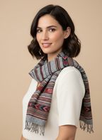 Écharpe en laine de YACK – Provenant du Cachemir 🌸