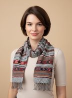 Écharpe en laine de YACK – Provenant du Cachemir 🌸