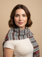 Écharpe en laine de YACK – Provenant du Cachemir 🌸