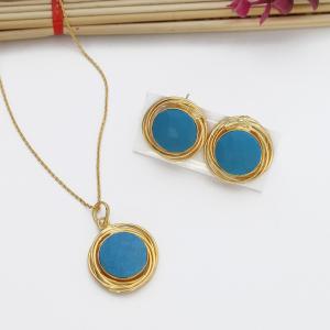 Set Collier + boucles d'oreilles