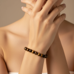 Bracelet En Cristal De Guérison Eye De Tigre (8 Mm)