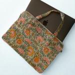 Pochette d'ordinateur 13 pouces – Design fleurs