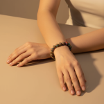 Bracelet de guérison en jaspe calcique (8 mm)