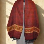 châle tissé à la main en laine de yak