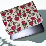 Pochette ordinateur 13 pouces – Design fleurs