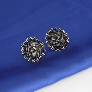 Boucles d’oreilles d'oreilles "Étoile Tribale" Argent Vieilli Oxydé