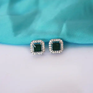 Boucle d'oreille en diamant américain de couleur or