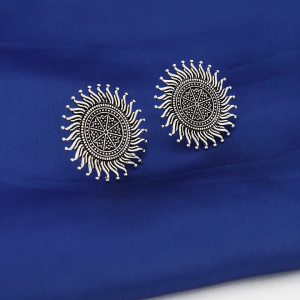Boucles d’oreilles d'oreilles Argent Vieilli Oxydé