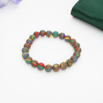 Bracelet de guérison en jaspe calcique (8 mm)