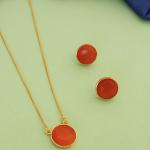 Set Collier + boucles d'oreilles