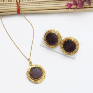 Set Collier + boucles d'oreilles