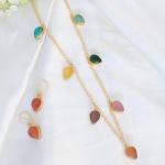 Set Collier + boucles d'oreilles