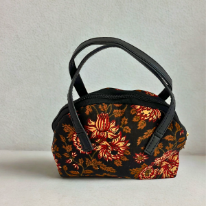 Petit sac à main fleuri – idéal pour clés et portefeuille
