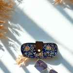 Étui souple à lunettes – Tissu imprimé floral