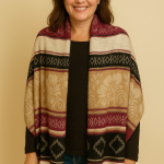 châle tissé à la main en laine de yak