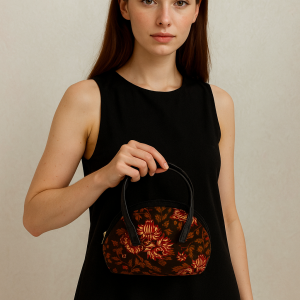 Petit sac à main fleuri – idéal pour clés et portefeuille