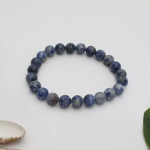Bracelet en Cristal De Guérison En Sodalite (8 Mm)