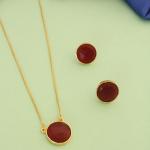 Set Collier + boucles d'oreilles