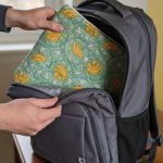 Housse d’ordinateur motif fleurs – Pochette fine, idéale pour transporter votre laptop dans un sac en toute sécurité