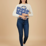 Pochette d'ordinateur 15 pouces design fleurs