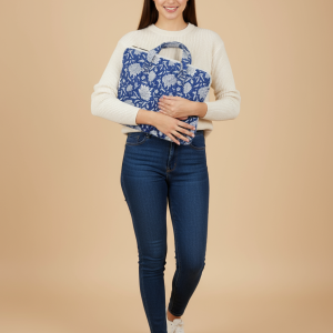 Pochette d'ordinateur 15 pouces design fleurs