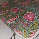 Pochette d'ordinateur 13 pouces design fleurs