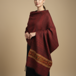 châle tissé à la main en laine de yak