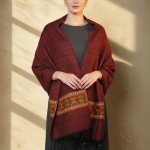 châle tissé à la main en laine de yak