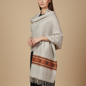châle tissé à la main en laine de yak